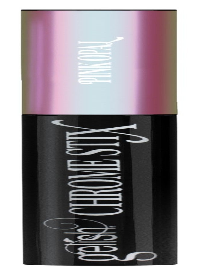 Gelish Chrome Stix, Chrome Nail Powder, Nail Art for Stunning Metallic Finish, Long-Lasting, Easy Application, Perfect for Professional and At-Home Use (Pink Opal, 0.5g) - Image 1